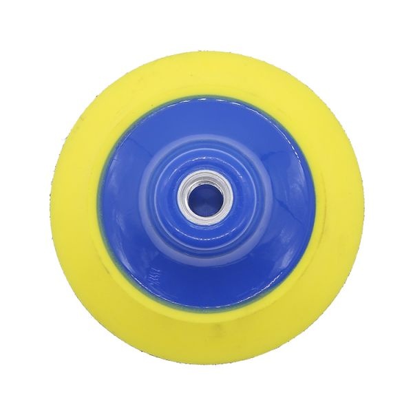 Rubber polishing pad