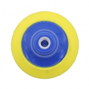 Rubber polishing pad