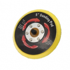 Pneumatic polishing pad