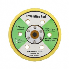 Pneumatic polishing pad