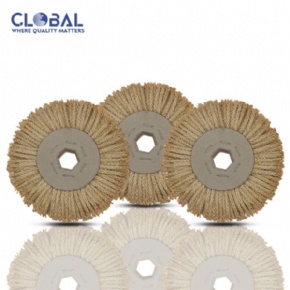 Cloth buffing wheel