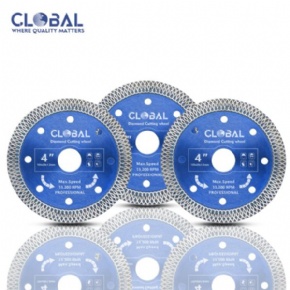 110x10x20mm diamond saw blade hot pressing process