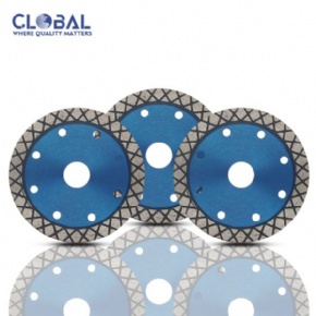 110x10x20mm diamond saw blade hot pressing process