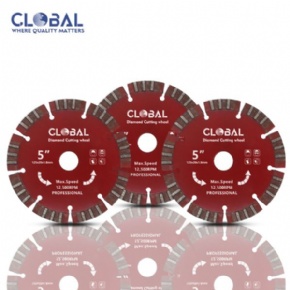 125x10x22mm diamond saw blade hot pressing process