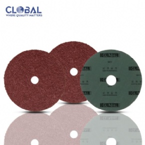 Aluminium oxide fiber discs