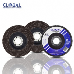 Calcined alumina flap discs