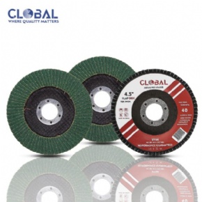 Zircon corundum green sand flap discs